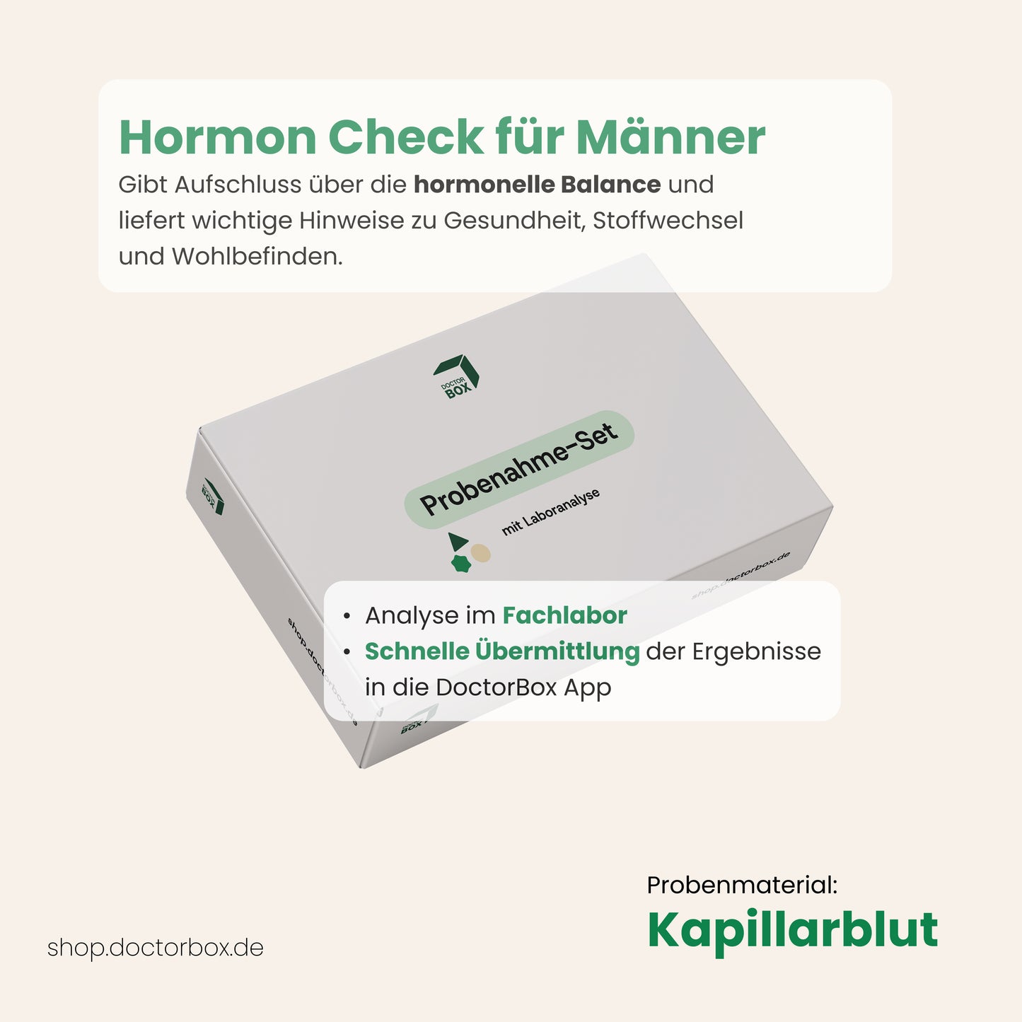 Hormon Check für Männer