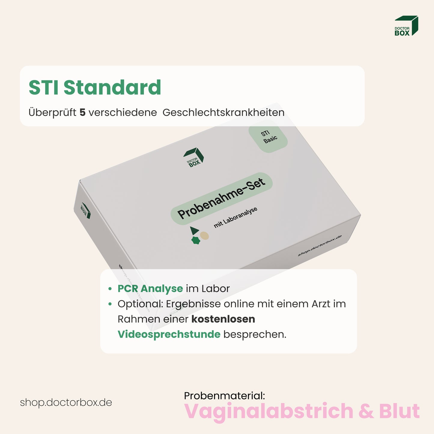 STI Test Standard - Sexually Transmitted Disease Test