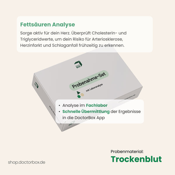 Fettstoffwechsel Analyse