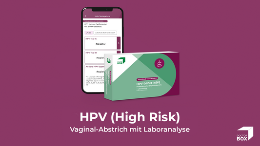 Probenahme-Set HPV (High-Risk) mit Ergebnisdarstellung in der DoctorBox App