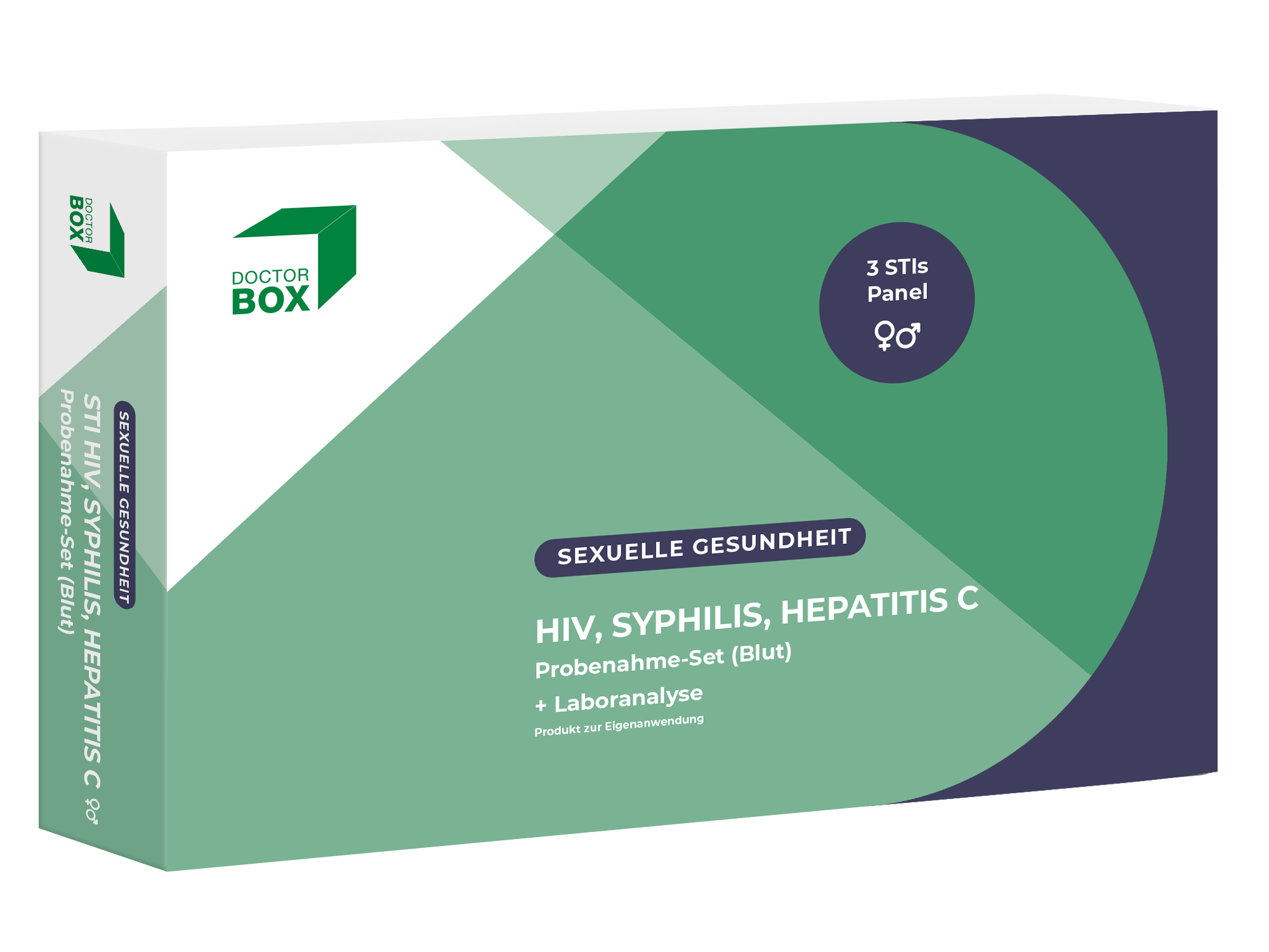 Probenahme-Set HIV, Syphilis, Hepatitis C