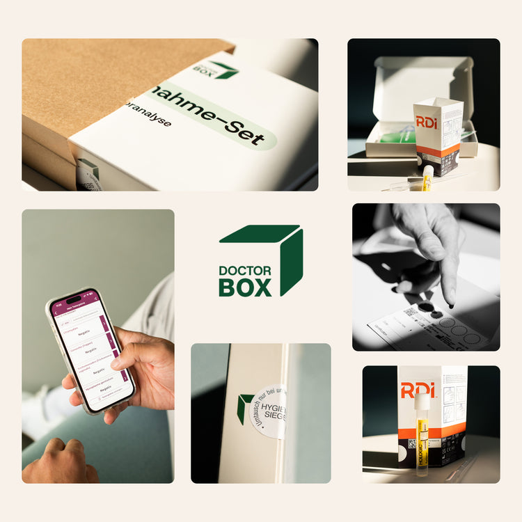 DoctorBox Collage für den Hero