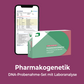 Pharmakogenetik Visual_Probenahme-Set mit App und Ergebnisdarstellung