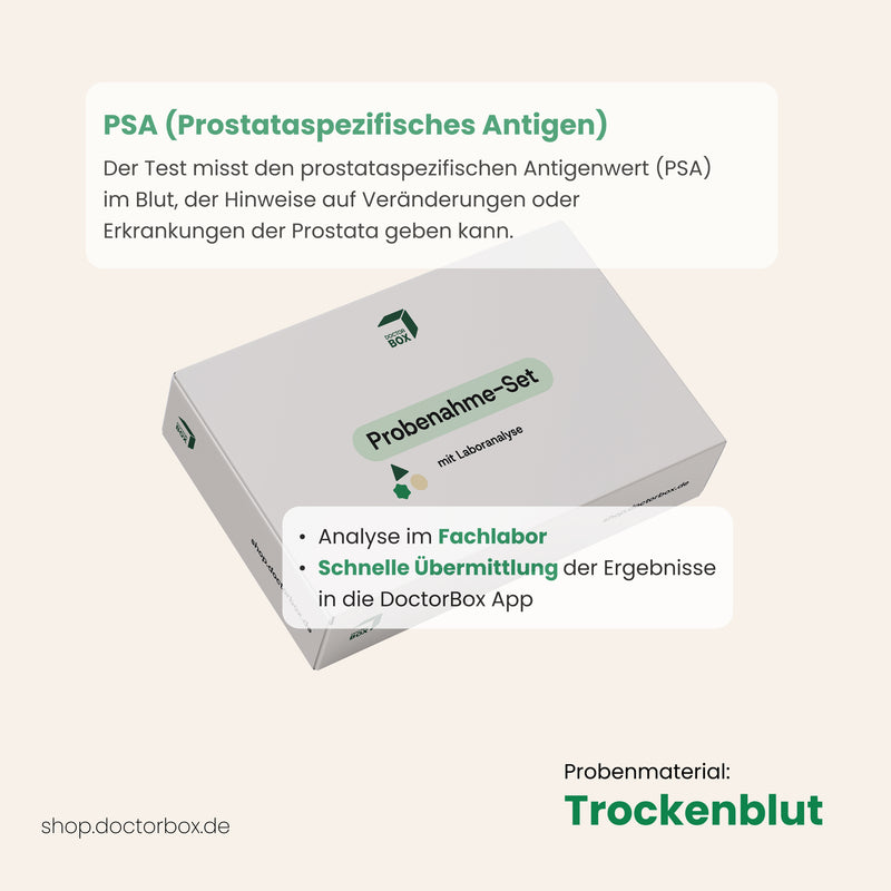 PSA Test - Prostata Vorsorge