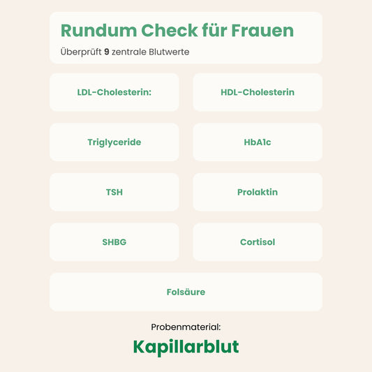 Rundum Check für Frauen