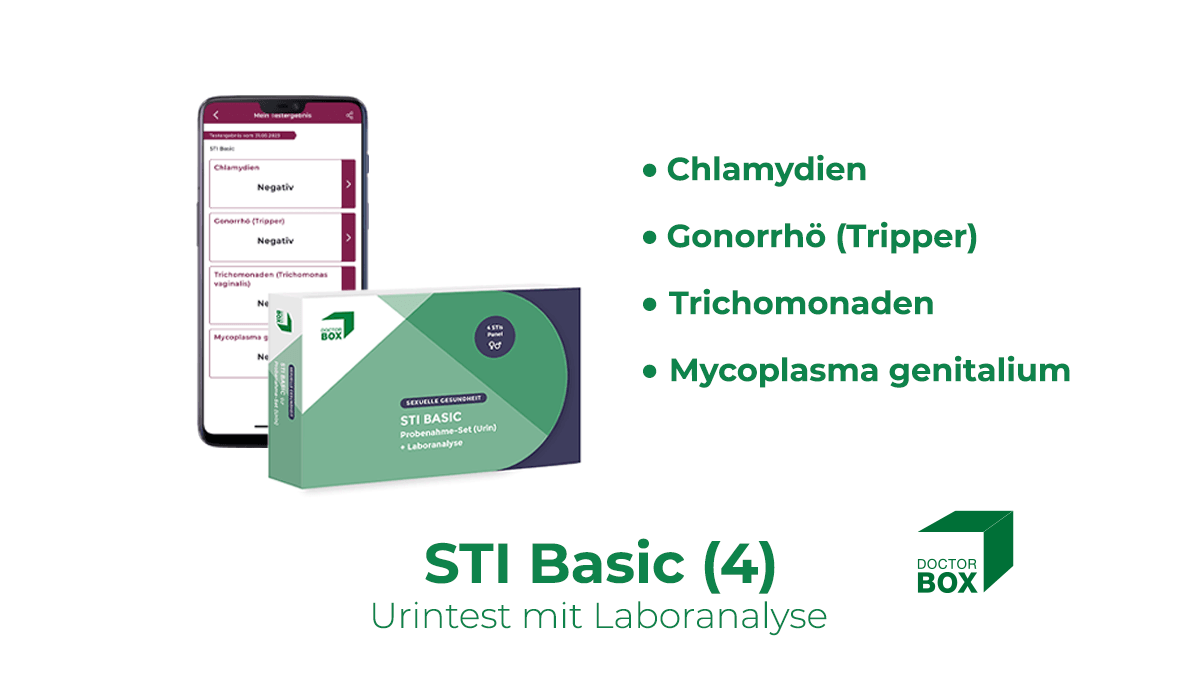 STI Test Basic - Geschlechtskrankheiten-Test - DoctorBox Heimtests