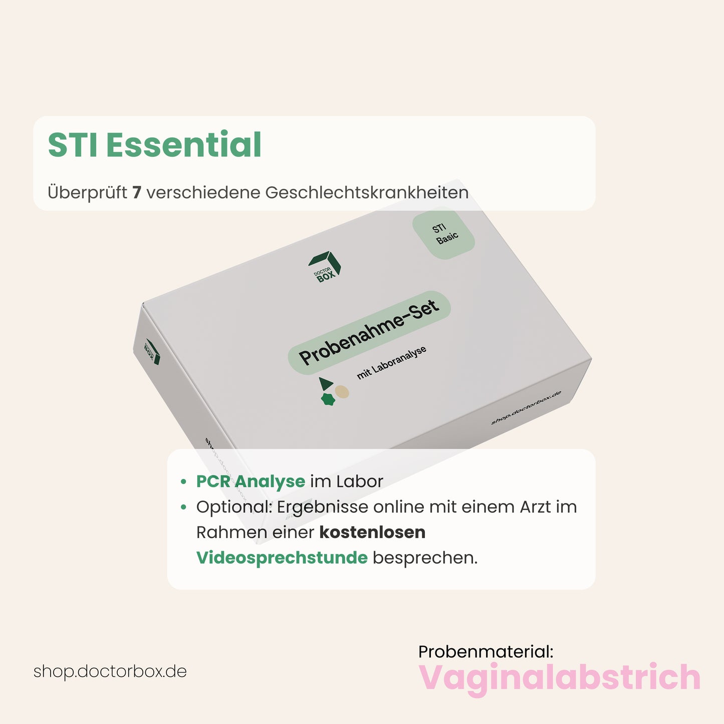 STI Test Essential - Geschlechtskrankheiten-Test
