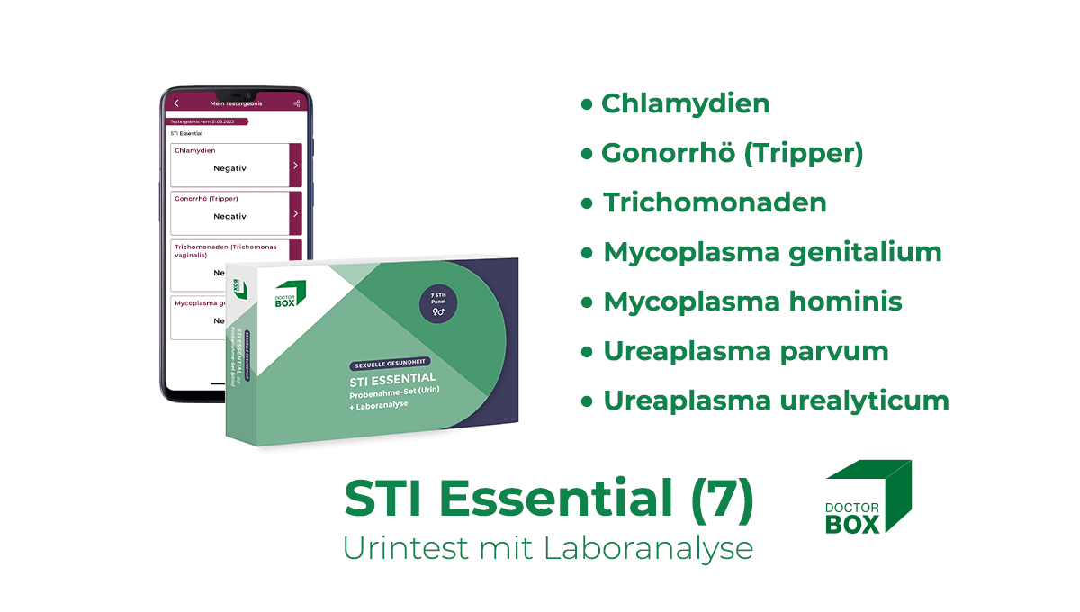 STI Test Essential - Geschlechtskrankheiten-Test - DoctorBox Heimtests