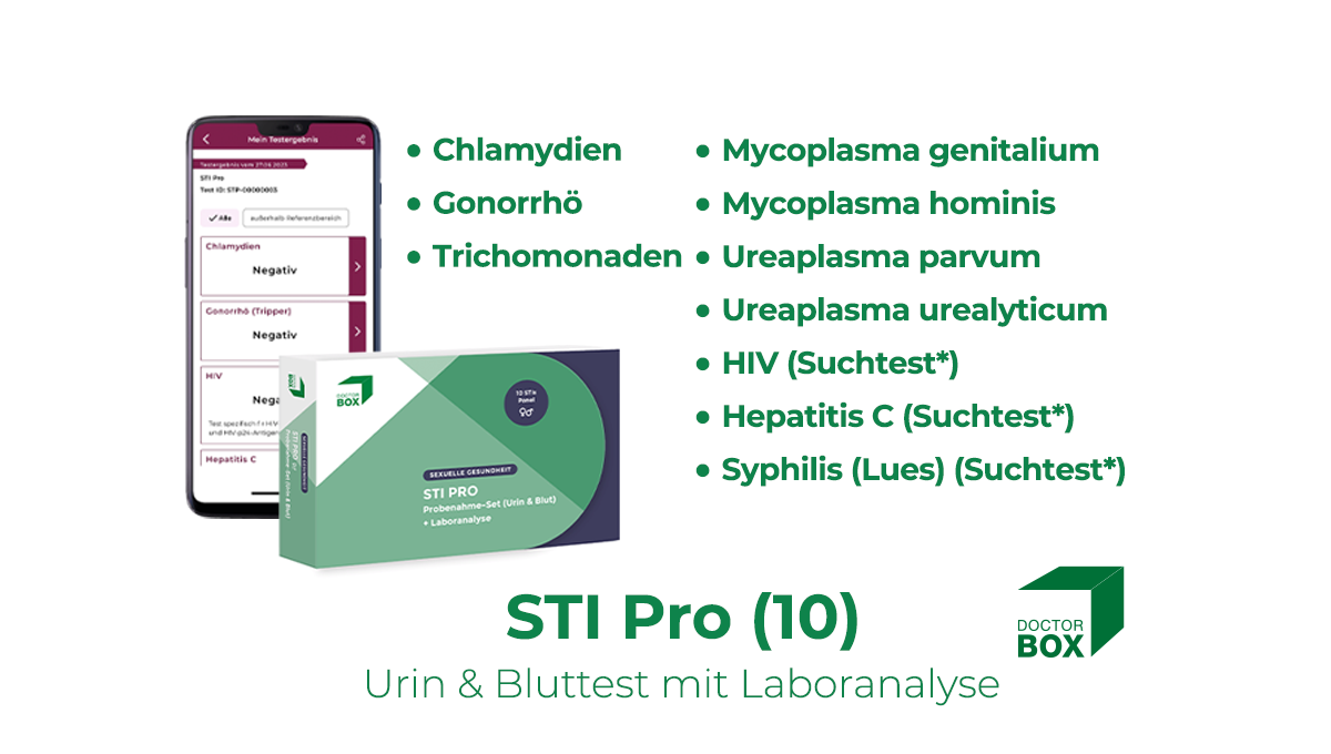 STI Test Pro - Test delle malattie sessualmente trasmissibili