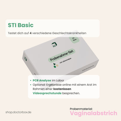 STI Basic Heimtest - Geschlechtskrankheiten-Test