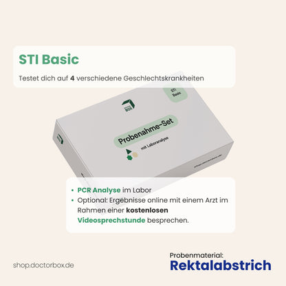 STI Basic Heimtest - Geschlechtskrankheiten-Test