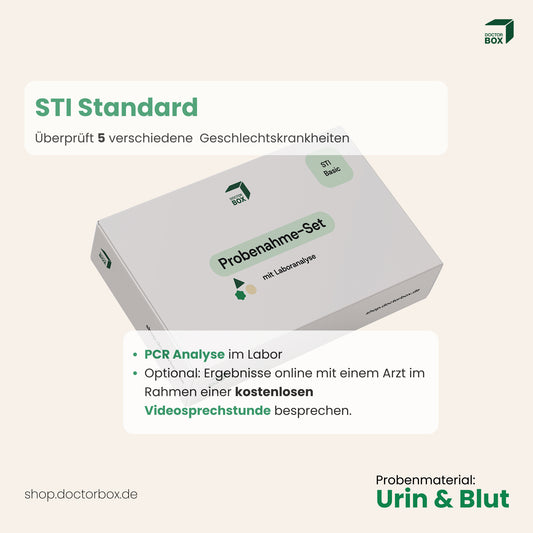 STI Standard Heimtest - Geschlechtskrankheiten-Test