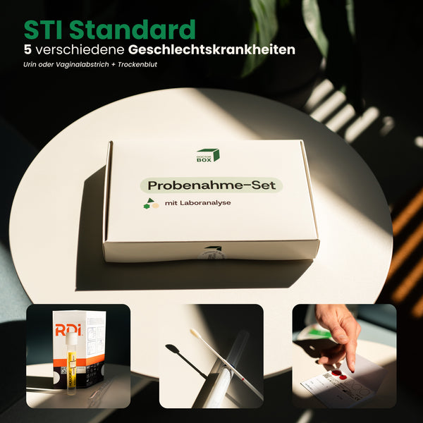 STI Standard Testkit Verpackung