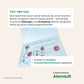 VOC-IMO-Test von DoctorBox: Set zur Analyse von Atemluftproben auf Intestinal Methan Overgrowth (IMO). Das Testkit enthält Proberöhrchen und Anleitungen. Text im Bild erklärt, dass der Test bestimmte Gase in der Atemluft misst, die auf Blähungen und Verstopfung hinweisen können. Analyse im Fachlabor, schnelle Übermittlung der Ergebnisse. Probenmaterial: Atemluft.