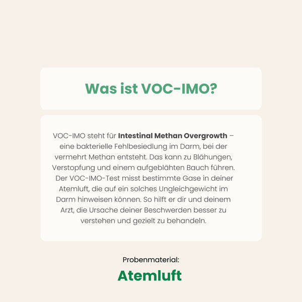 VOC-IMO Heimtest