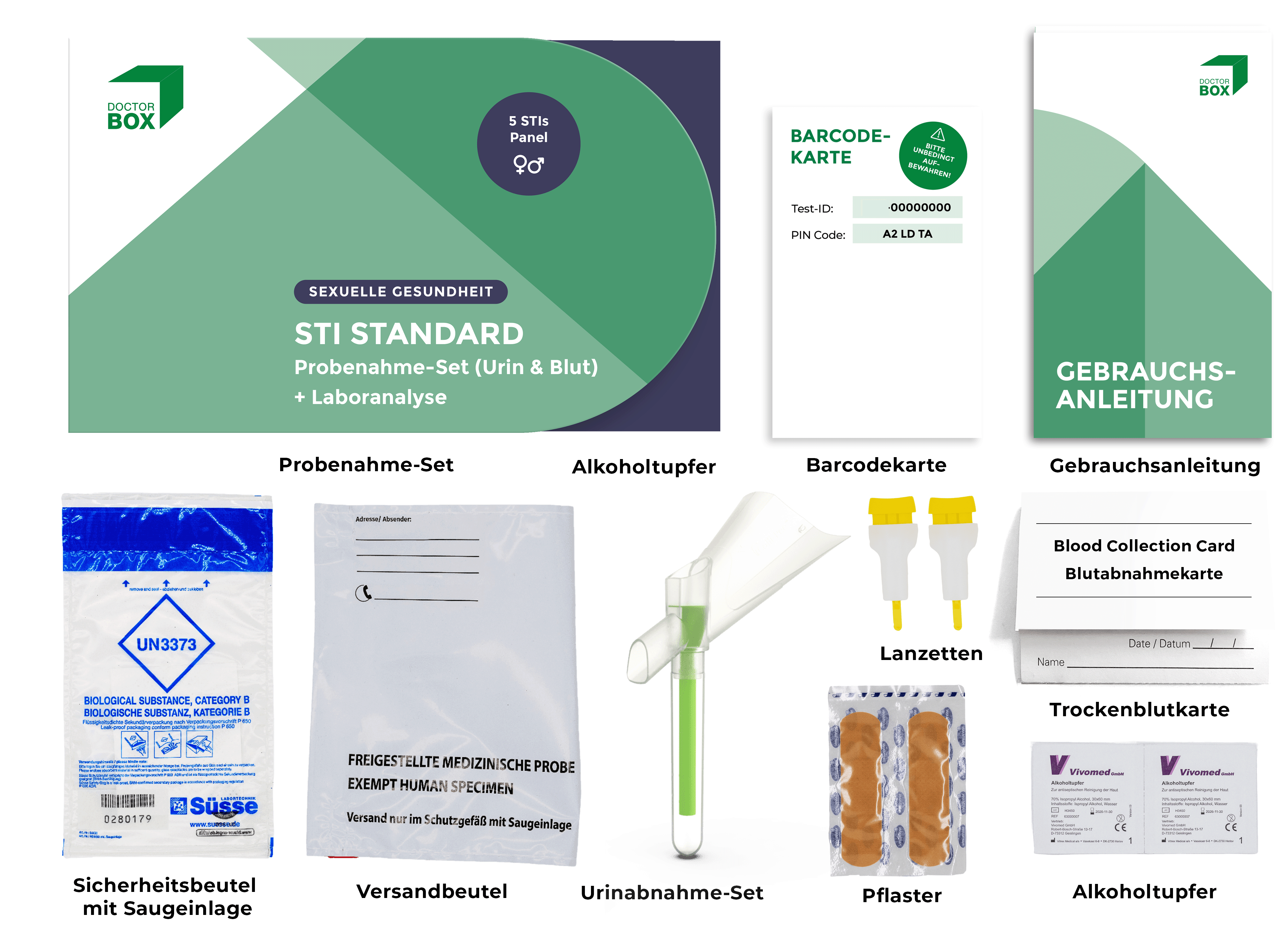STI Test Standard - Sexually Transmitted Disease Test