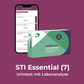STI Essential Probenahme-Set mit Ergebnisbericht in der DoctorBox App